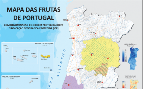 mapa de portugal